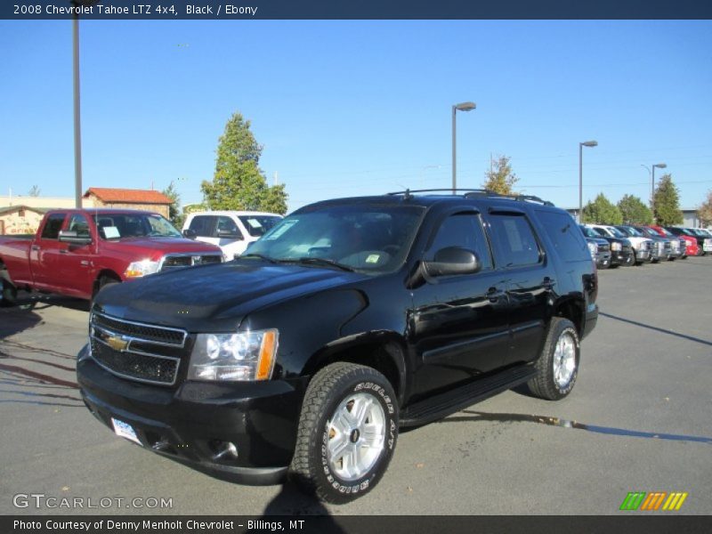 Black / Ebony 2008 Chevrolet Tahoe LTZ 4x4