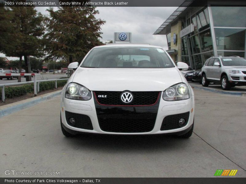 Candy White / Anthracite Black Leather 2009 Volkswagen GLI Sedan