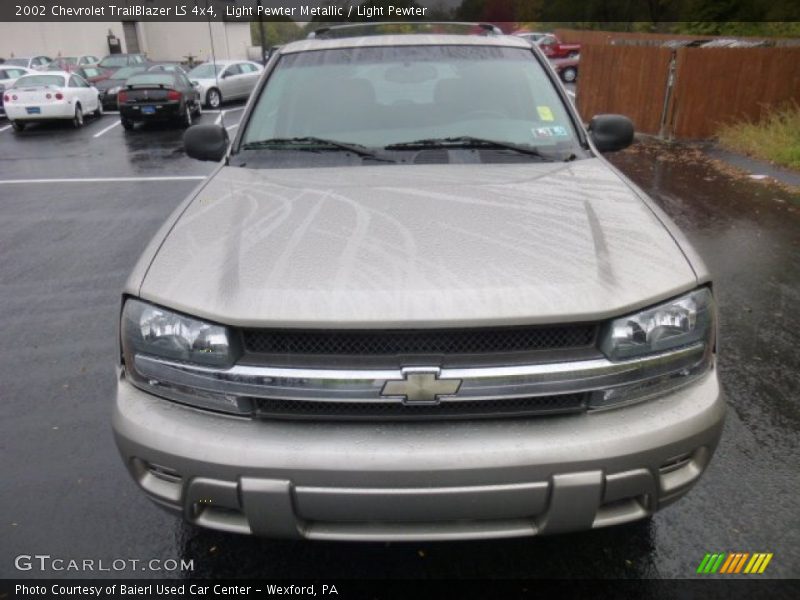 Light Pewter Metallic / Light Pewter 2002 Chevrolet TrailBlazer LS 4x4