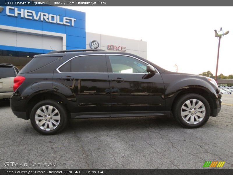 Black / Light Titanium/Jet Black 2011 Chevrolet Equinox LT
