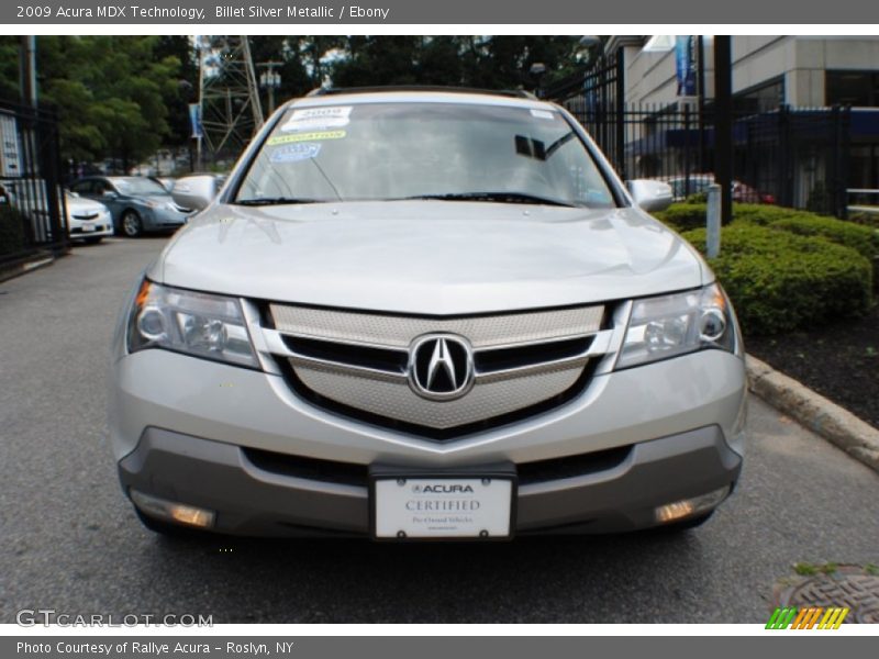 Billet Silver Metallic / Ebony 2009 Acura MDX Technology