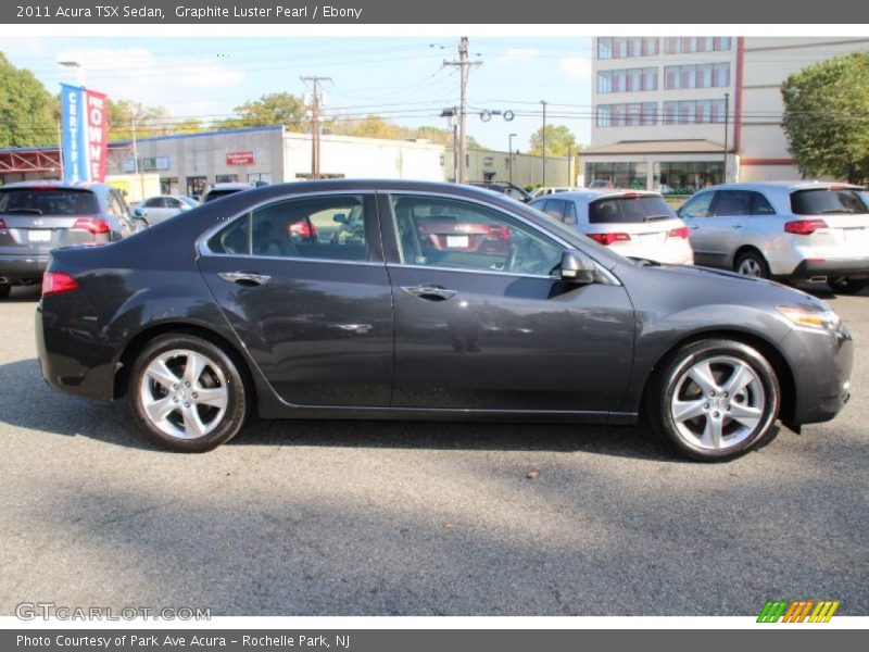 Graphite Luster Pearl / Ebony 2011 Acura TSX Sedan
