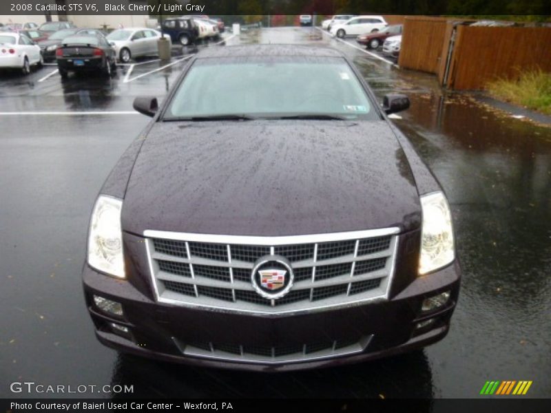 Black Cherry / Light Gray 2008 Cadillac STS V6