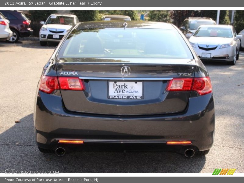 Graphite Luster Pearl / Ebony 2011 Acura TSX Sedan