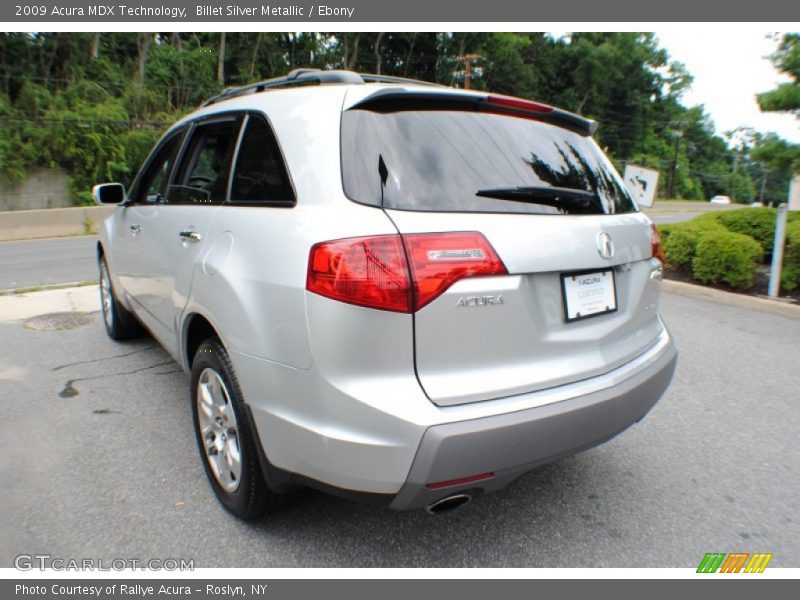 Billet Silver Metallic / Ebony 2009 Acura MDX Technology
