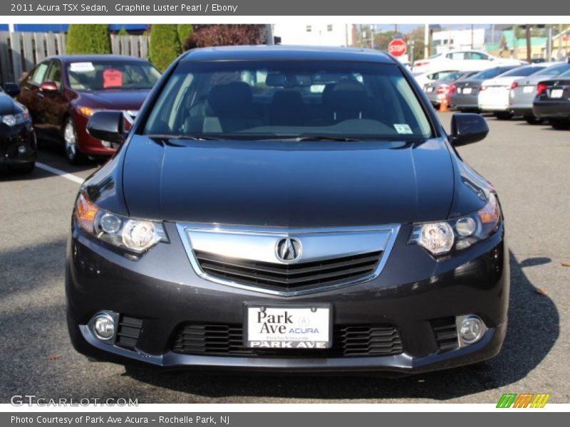 Graphite Luster Pearl / Ebony 2011 Acura TSX Sedan