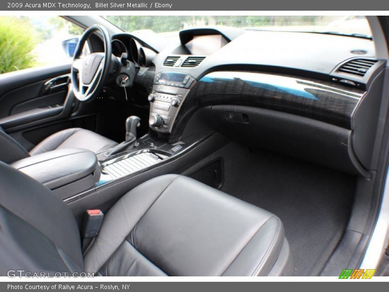 Billet Silver Metallic / Ebony 2009 Acura MDX Technology