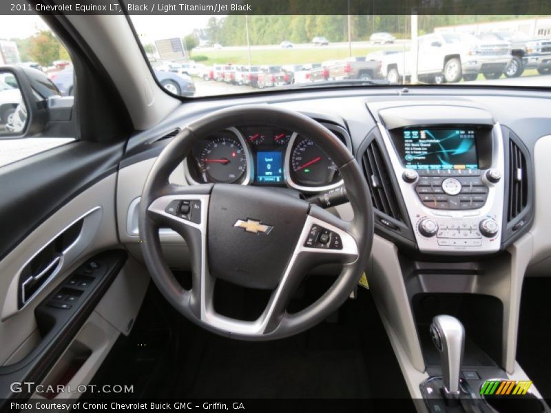 Black / Light Titanium/Jet Black 2011 Chevrolet Equinox LT