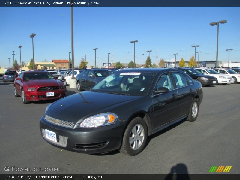 Ashen Gray Metallic / Gray 2013 Chevrolet Impala LS
