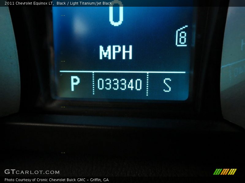 Black / Light Titanium/Jet Black 2011 Chevrolet Equinox LT