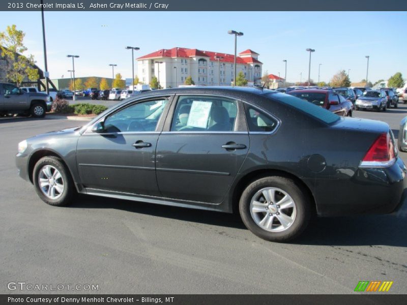 Ashen Gray Metallic / Gray 2013 Chevrolet Impala LS
