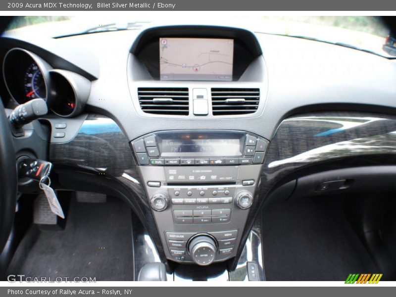 Billet Silver Metallic / Ebony 2009 Acura MDX Technology