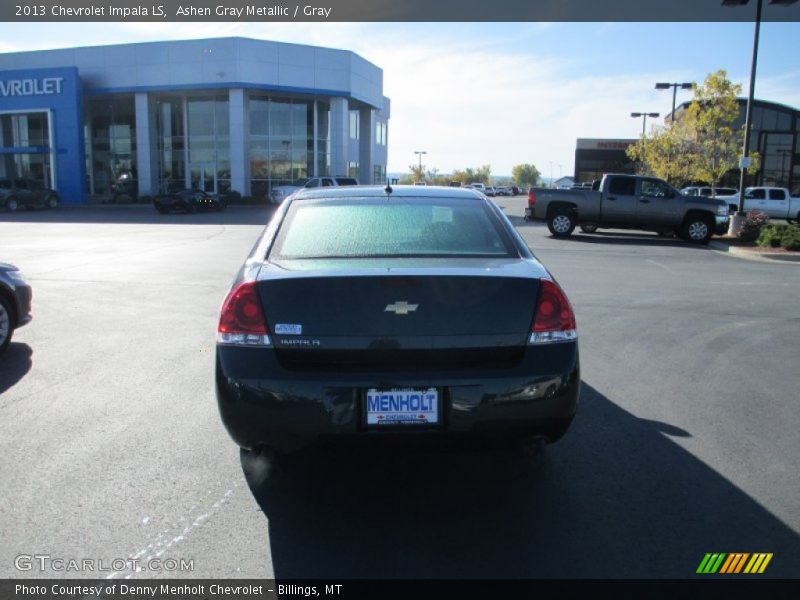 Ashen Gray Metallic / Gray 2013 Chevrolet Impala LS