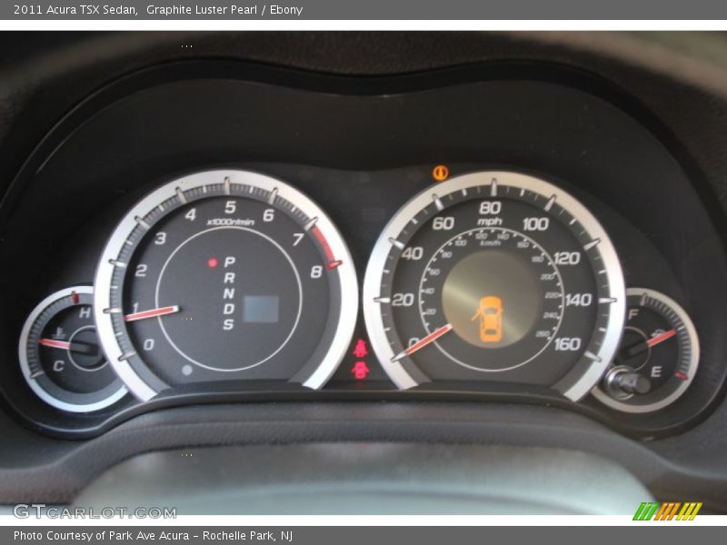 Graphite Luster Pearl / Ebony 2011 Acura TSX Sedan