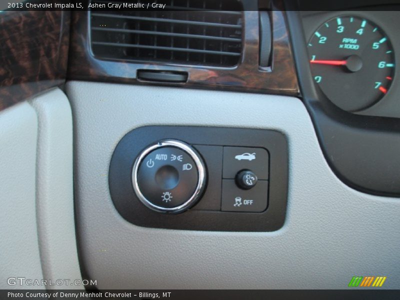 Ashen Gray Metallic / Gray 2013 Chevrolet Impala LS