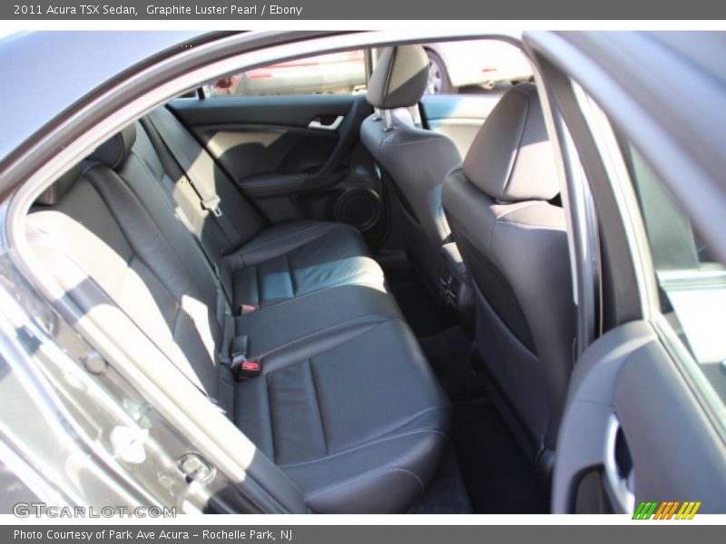 Graphite Luster Pearl / Ebony 2011 Acura TSX Sedan