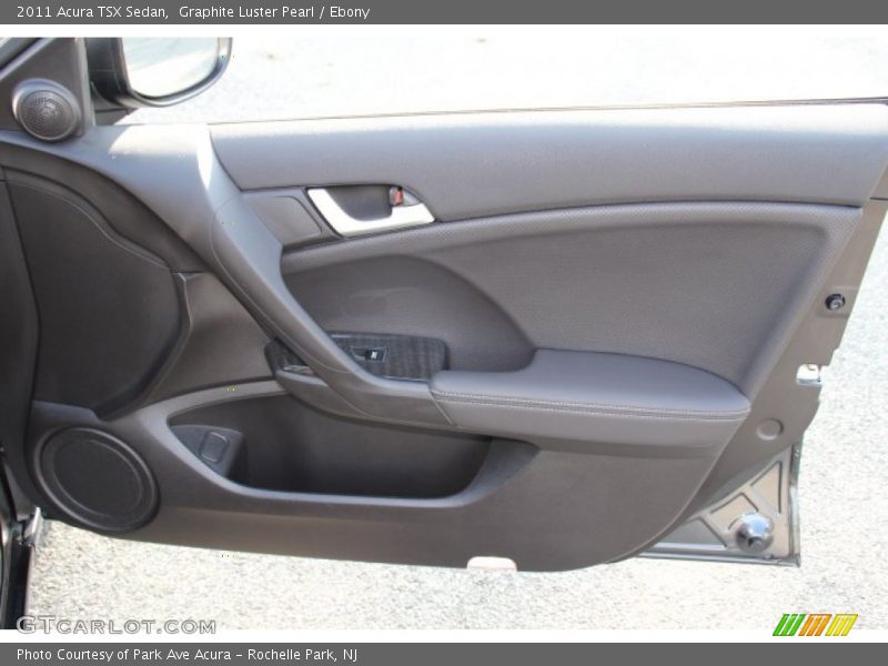 Graphite Luster Pearl / Ebony 2011 Acura TSX Sedan
