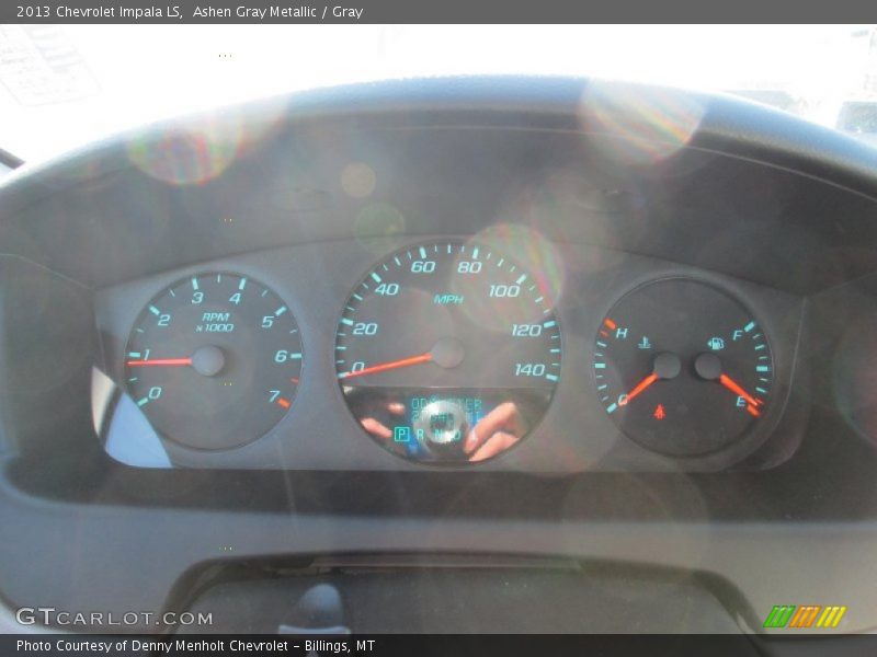 Ashen Gray Metallic / Gray 2013 Chevrolet Impala LS
