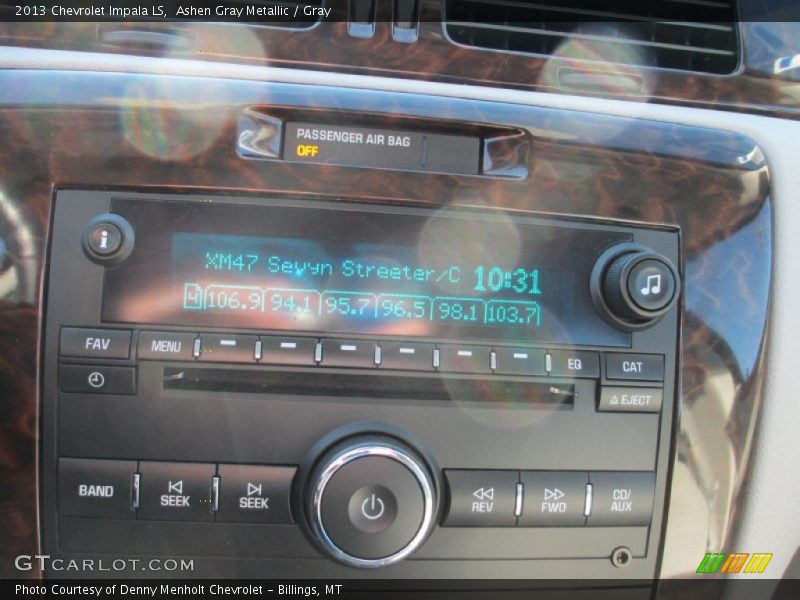 Ashen Gray Metallic / Gray 2013 Chevrolet Impala LS