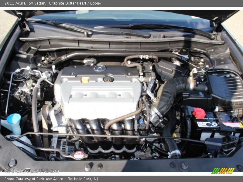 Graphite Luster Pearl / Ebony 2011 Acura TSX Sedan
