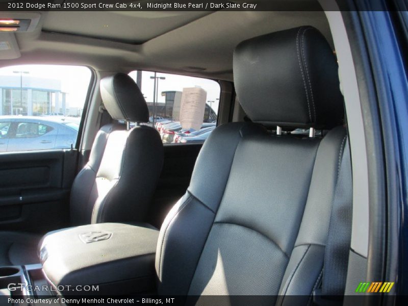 Midnight Blue Pearl / Dark Slate Gray 2012 Dodge Ram 1500 Sport Crew Cab 4x4