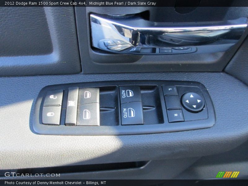 Midnight Blue Pearl / Dark Slate Gray 2012 Dodge Ram 1500 Sport Crew Cab 4x4