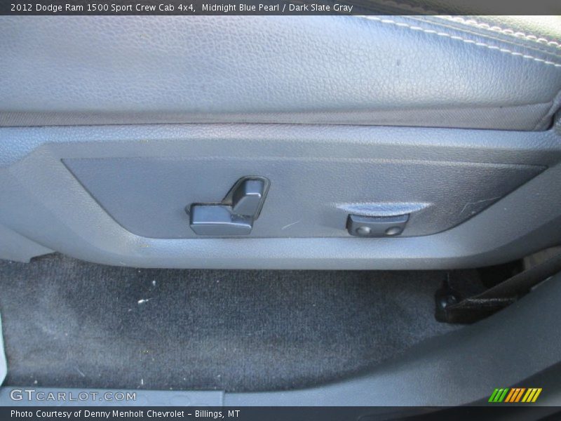 Midnight Blue Pearl / Dark Slate Gray 2012 Dodge Ram 1500 Sport Crew Cab 4x4