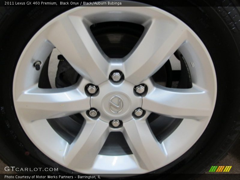 Black Onyx / Black/Auburn Bubinga 2011 Lexus GX 460 Premium