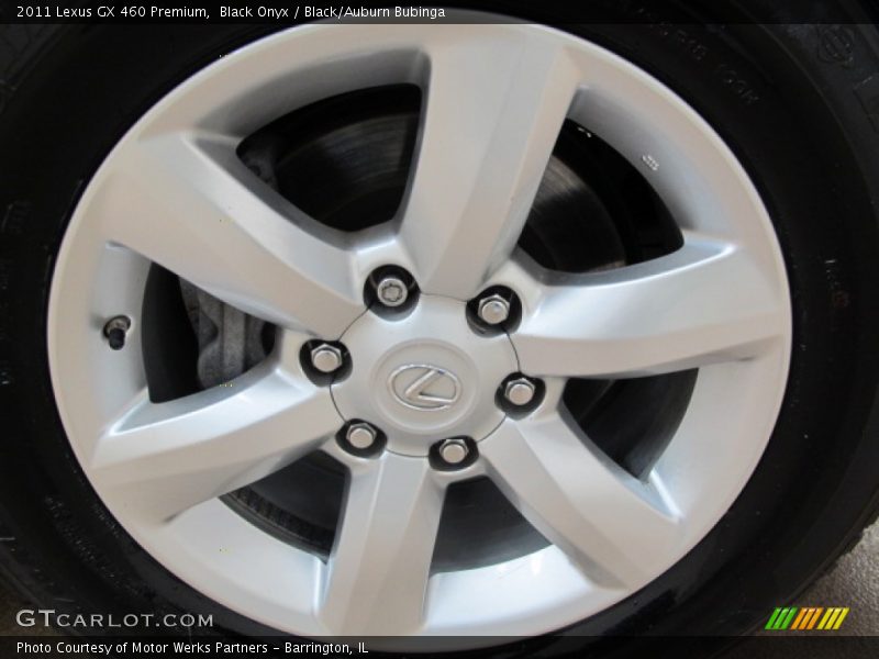 Black Onyx / Black/Auburn Bubinga 2011 Lexus GX 460 Premium