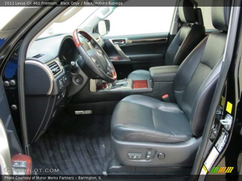 Black Onyx / Black/Auburn Bubinga 2011 Lexus GX 460 Premium