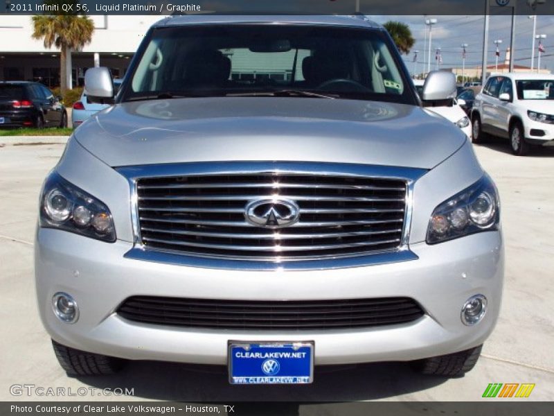 Liquid Platinum / Graphite 2011 Infiniti QX 56
