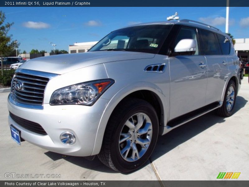 Liquid Platinum / Graphite 2011 Infiniti QX 56