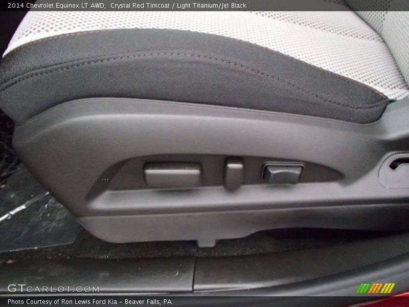 Crystal Red Tintcoat / Light Titanium/Jet Black 2014 Chevrolet Equinox LT AWD