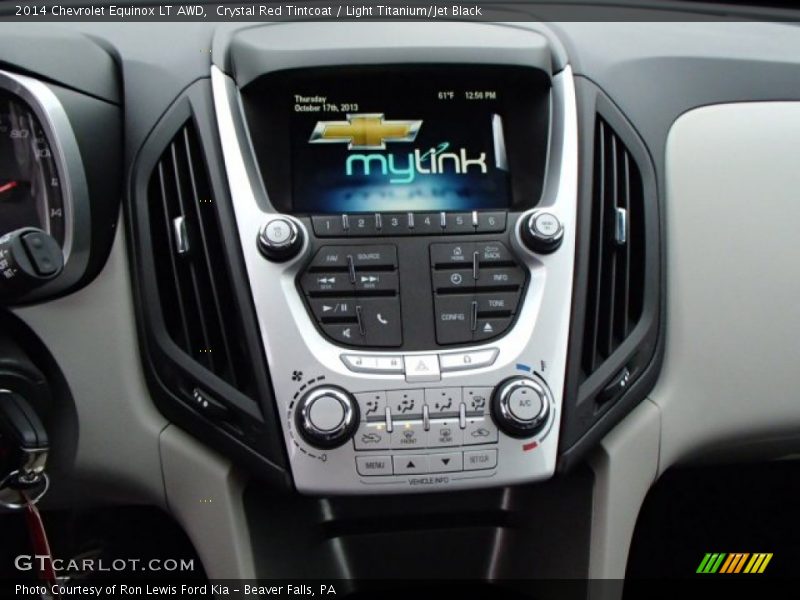 Crystal Red Tintcoat / Light Titanium/Jet Black 2014 Chevrolet Equinox LT AWD