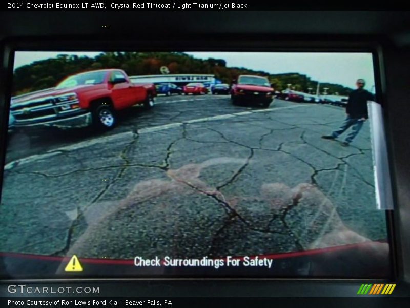 Crystal Red Tintcoat / Light Titanium/Jet Black 2014 Chevrolet Equinox LT AWD