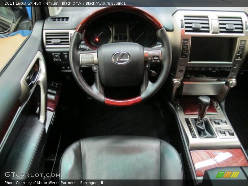 Black Onyx / Black/Auburn Bubinga 2011 Lexus GX 460 Premium