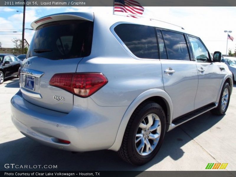 Liquid Platinum / Graphite 2011 Infiniti QX 56