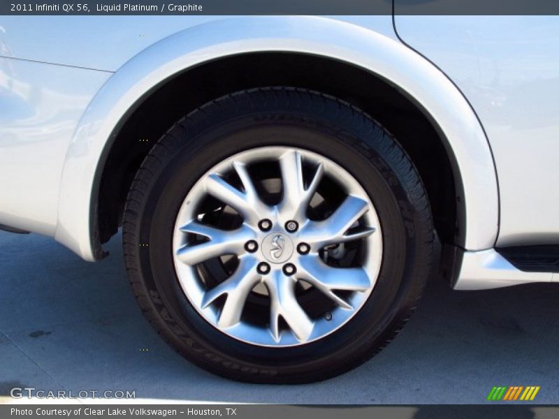Liquid Platinum / Graphite 2011 Infiniti QX 56