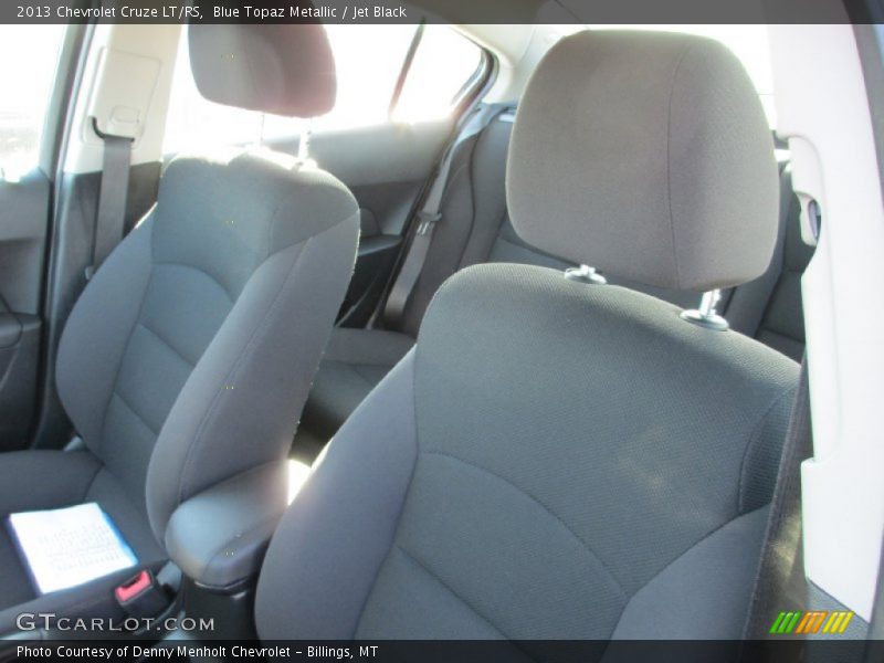 Blue Topaz Metallic / Jet Black 2013 Chevrolet Cruze LT/RS