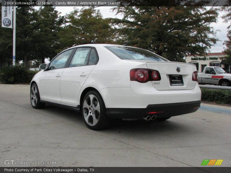 Candy White / Anthracite Black Leather 2009 Volkswagen GLI Sedan