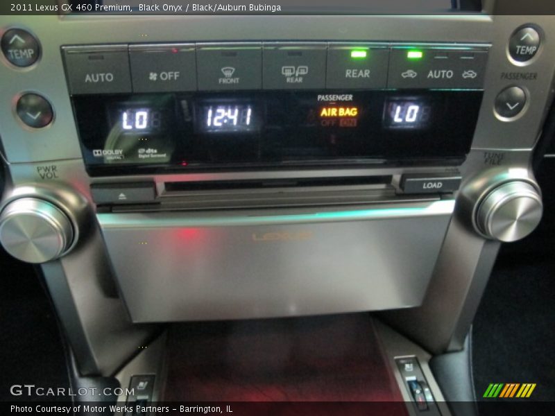 Black Onyx / Black/Auburn Bubinga 2011 Lexus GX 460 Premium