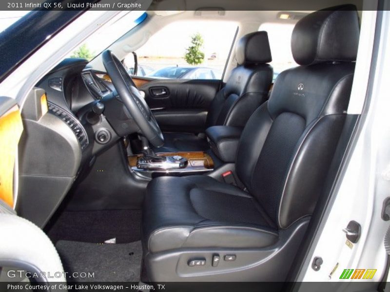 Liquid Platinum / Graphite 2011 Infiniti QX 56