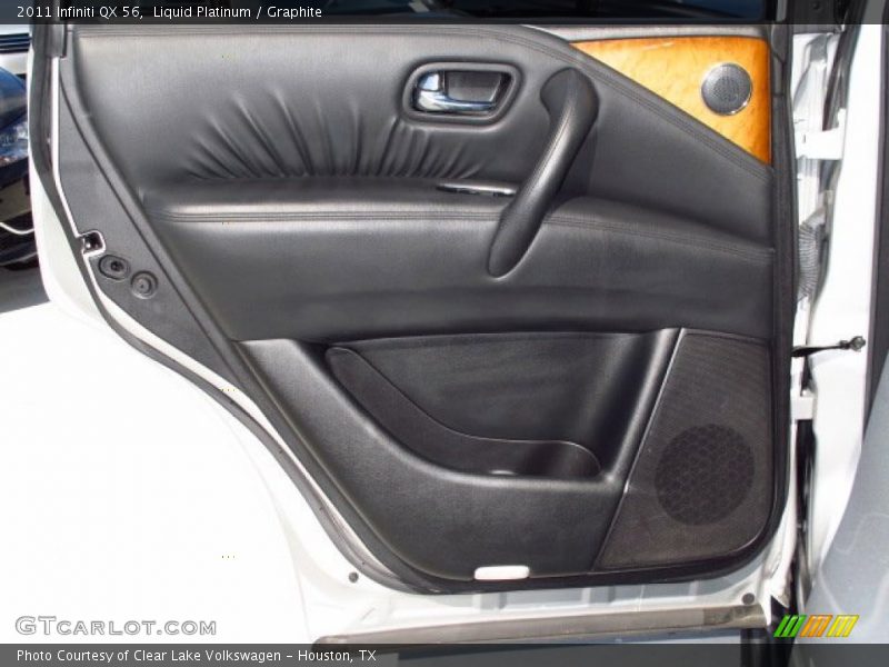 Liquid Platinum / Graphite 2011 Infiniti QX 56