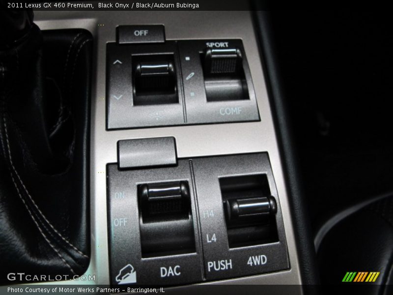 Black Onyx / Black/Auburn Bubinga 2011 Lexus GX 460 Premium