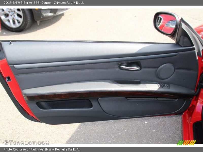 Crimson Red / Black 2013 BMW 3 Series 335i Coupe
