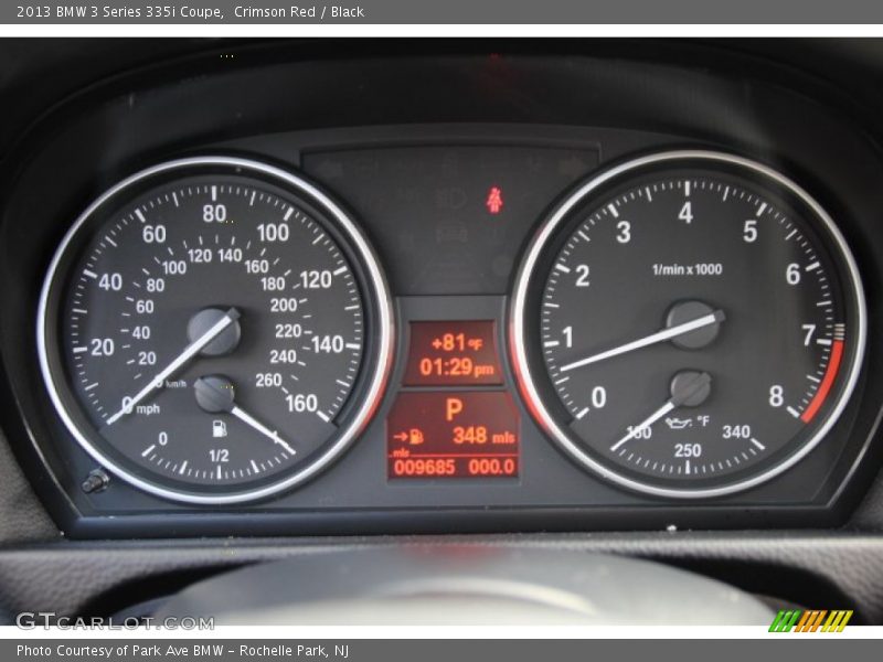 Crimson Red / Black 2013 BMW 3 Series 335i Coupe