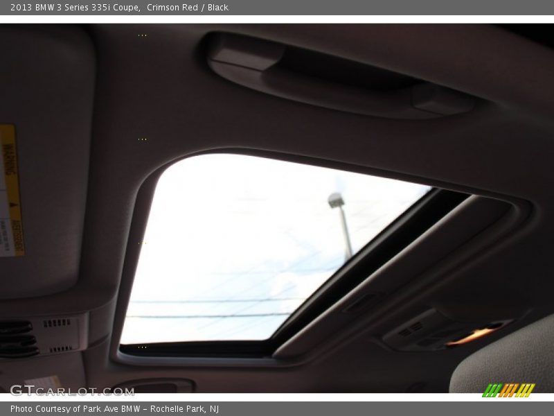 Crimson Red / Black 2013 BMW 3 Series 335i Coupe