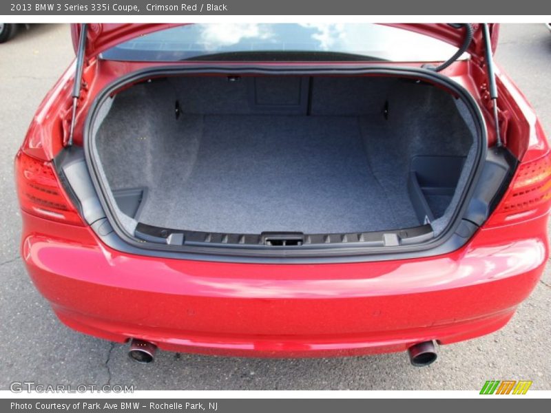 Crimson Red / Black 2013 BMW 3 Series 335i Coupe