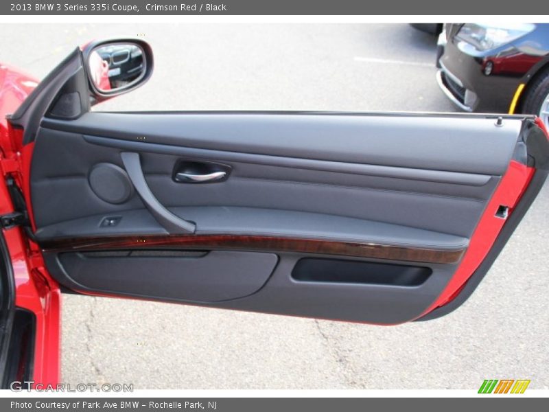 Crimson Red / Black 2013 BMW 3 Series 335i Coupe