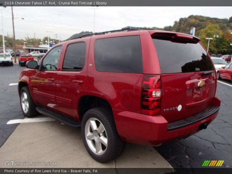 Crystal Red Tintcoat / Ebony 2014 Chevrolet Tahoe LT 4x4